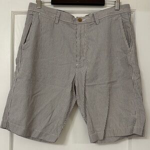 J.Crew Classic Striped Men's Shorts - Navy and White